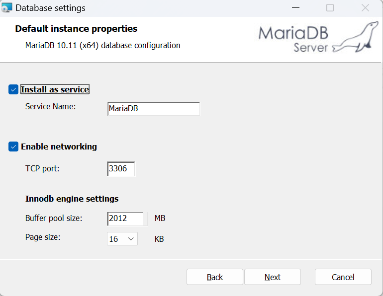 MariaDB 설치 - 05